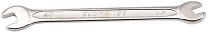 05335 Elora Elora Midget Metric Double Open End Spanner, 3.5 x 4.5mm 156-3,5x4,5 Spanner/Wrench Open Ended Spanners Professional Trade DIY Workshop