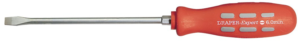 Draper 150X6 SCREWDRIVER-BULK 67845 Mechanic's/Engineer's Plain Slot Flared Tip Screwdrivers (sold loose)