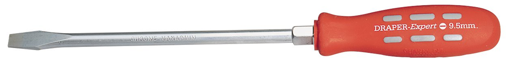 Draper 200X9.5 SCREWDRIVER-BULK 67847 Mechanic's/Engineer's Plain Slot Flared Tip Screwdrivers (sold loose)