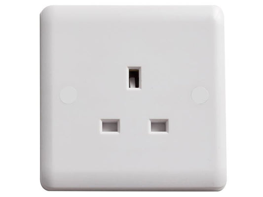 DetaVimark VC1206 Unswitched Socket 1-Gang 13A