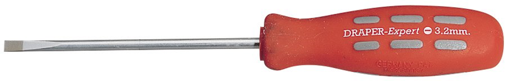 Draper 100X3.2MM S/DRIVER-BULK 67850 Mechanic's/Engineer's Plain Slot Parallel Tip Screwdrivers (sold loose)