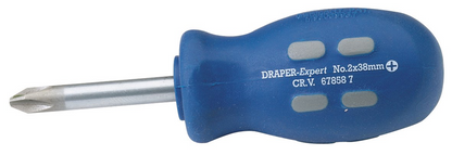 Draper NO2X38MM C/SLOT S/DRIVER-BULK 67858 Mechanic's/Engineer's Cross Slot Screwdrivers (sold loose)