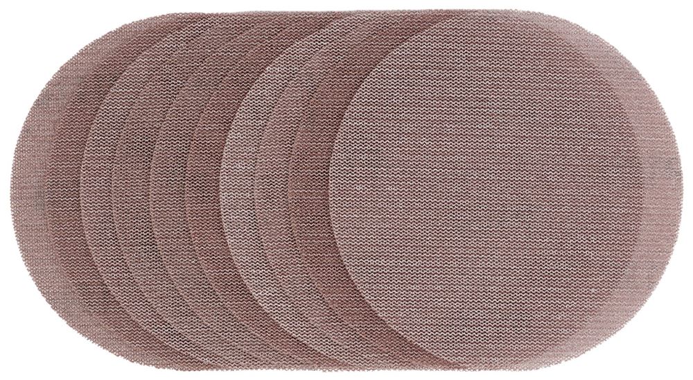 Draper 125MM MESH SANDING DISC 120G 60503 60503 Mesh Sanding Discs, 125mm (Pack of 10)