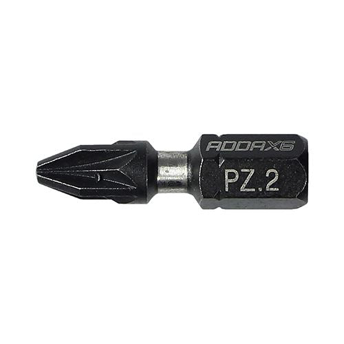 TIMCO X6 Impact Pozi Driver Bit No.2 x 25 Pack 10