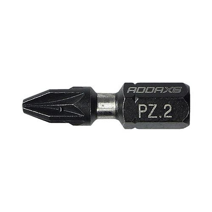 TIMCO X6 Impact Pozi Driver Bit No.2 x 25 Pack 10