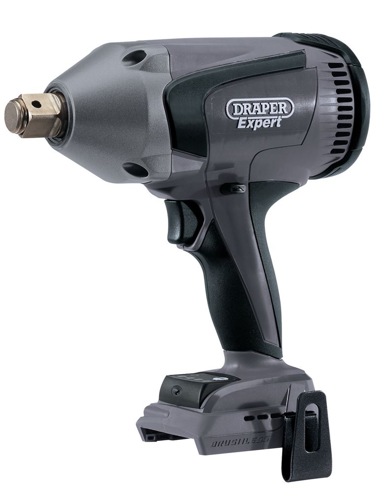 79367 Draper Expert Expert XP20 20V Brushless Impact Wrench, 3/4 Sq. Dr., 1060Nm (Sol Spanner/Wrench XP20 20V Cordless Power Tools Professional Trad