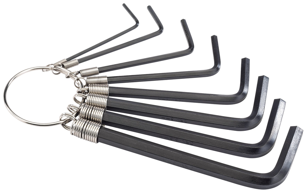 Draper 8 PC.HEX KEY SET-METRIC 68002 Draper Redline Metric Hexagon Key Set (8 Piece)