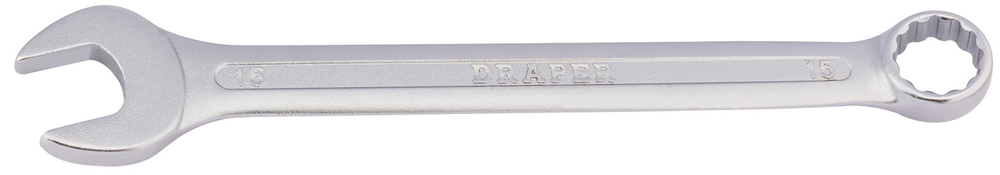 Draper 15MM COMBINATION SPANNER 68037 Draper Redline Metric Combination Spanners