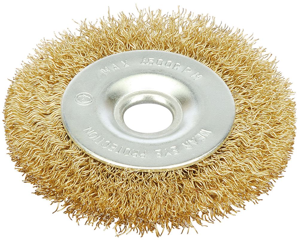 Draper ROTARY WIREWHEEL BRUSH 75X6MM 41435 75mm Wire Brush