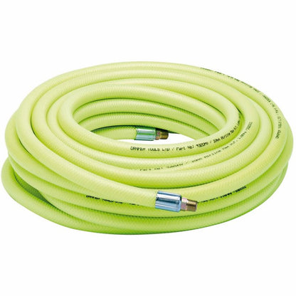 23191 Draper High-Vis Air Line Hose, 15.2m, 10mm Bore, 1/4 BSP 4320HV Air Hoses Professional Trade DIY Workshop Garage Use