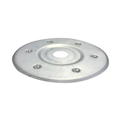 TIMCO LRG Metal Insulation Disc Zinc 85mm Silver Pack 50