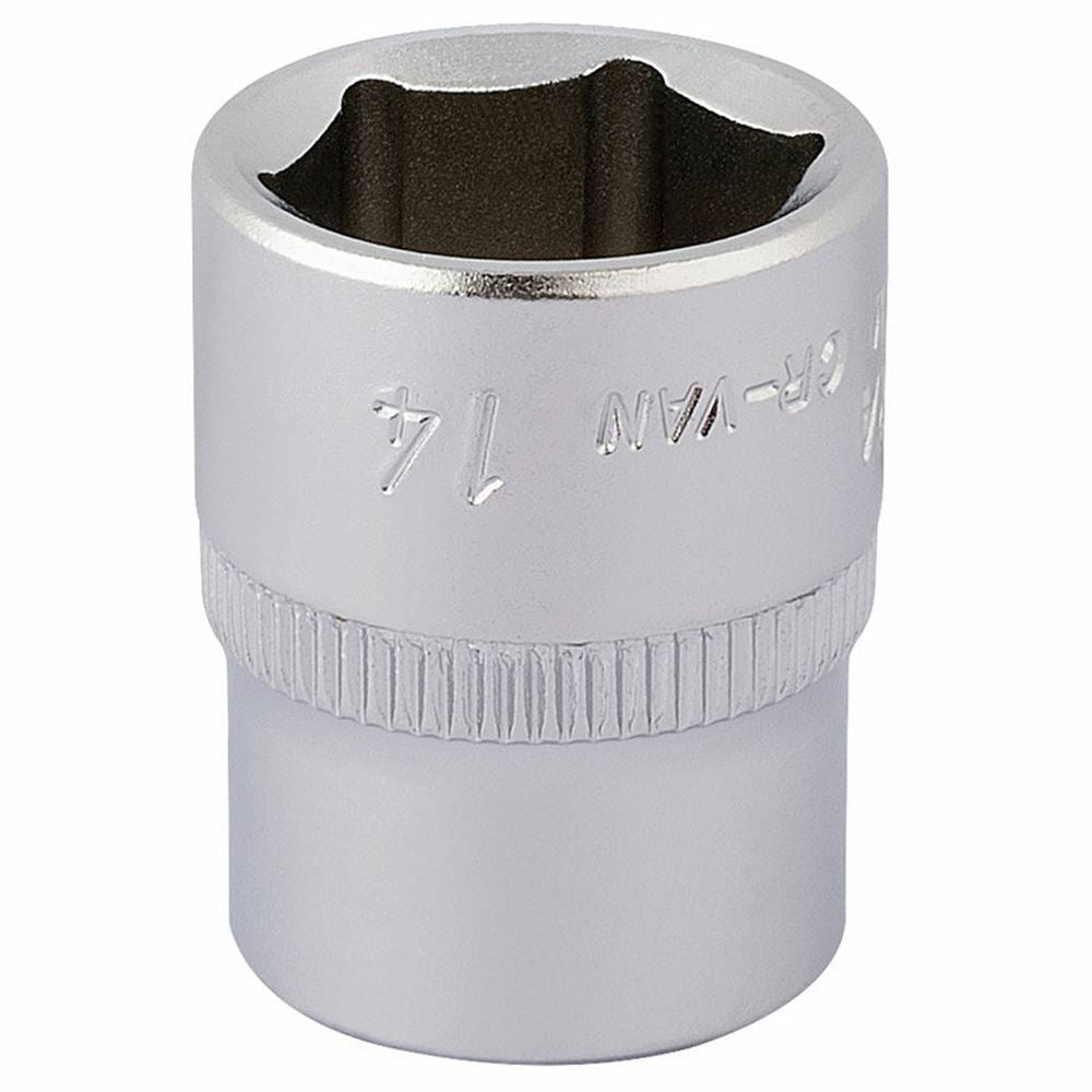 Draper 14MM HEX SOCKET 1/4DRIVE 11103 1/4" Sq. Dr. Metric Hexagon Sockets