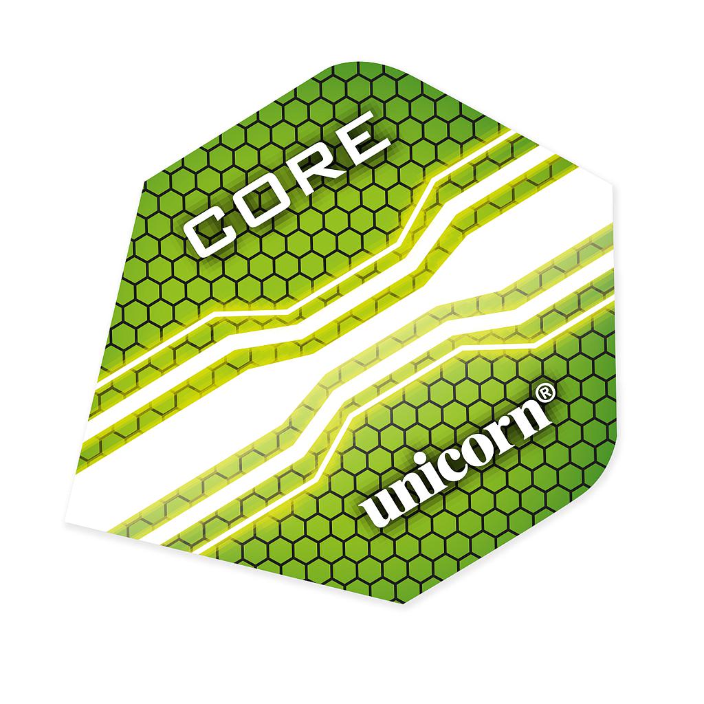 Unicorn Core .75 Plus Flights Green