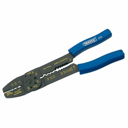 Draper CRIMPING TOOL 5WAY 240MM 13656 240mm 5 Way Crimping Tool