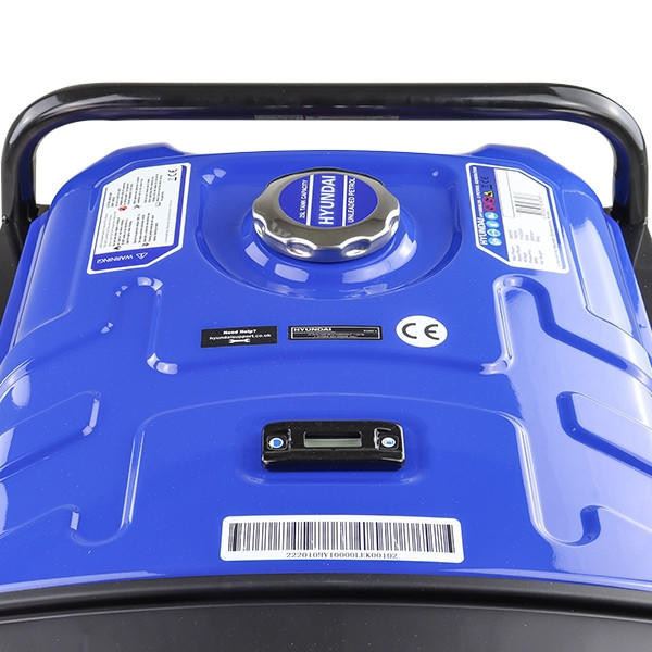 Hyundai HY10000LEK-2 Petrol Generator 8kW 10kVA Recoil Electric Start Portable Site Power Backup Power Portable Backup Site Power