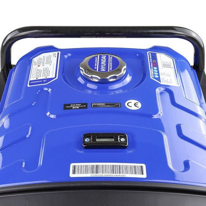 Hyundai HY10000LEK-2 Petrol Generator 8kW 10kVA Recoil Electric Start Portable Site Power Backup Power Portable Backup Site Power