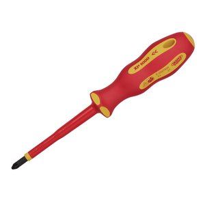 DRAPER 64484 - Ergo Plus® VDE No.2 x 100mm PZ Slot Screwdriver