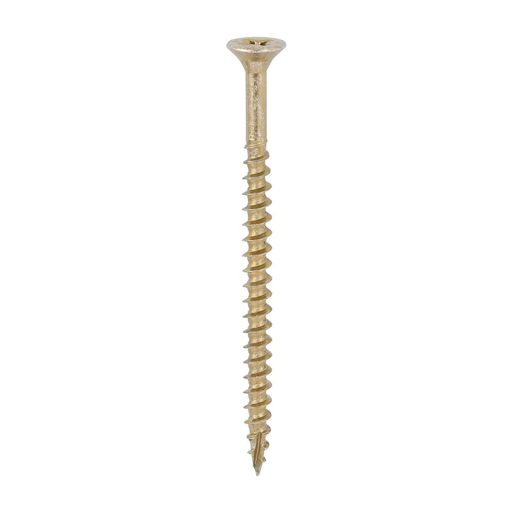 TIMCO C2 Strong-Fix PZ3 CSK ZYP 6.0 x 90 Gold Pack 100