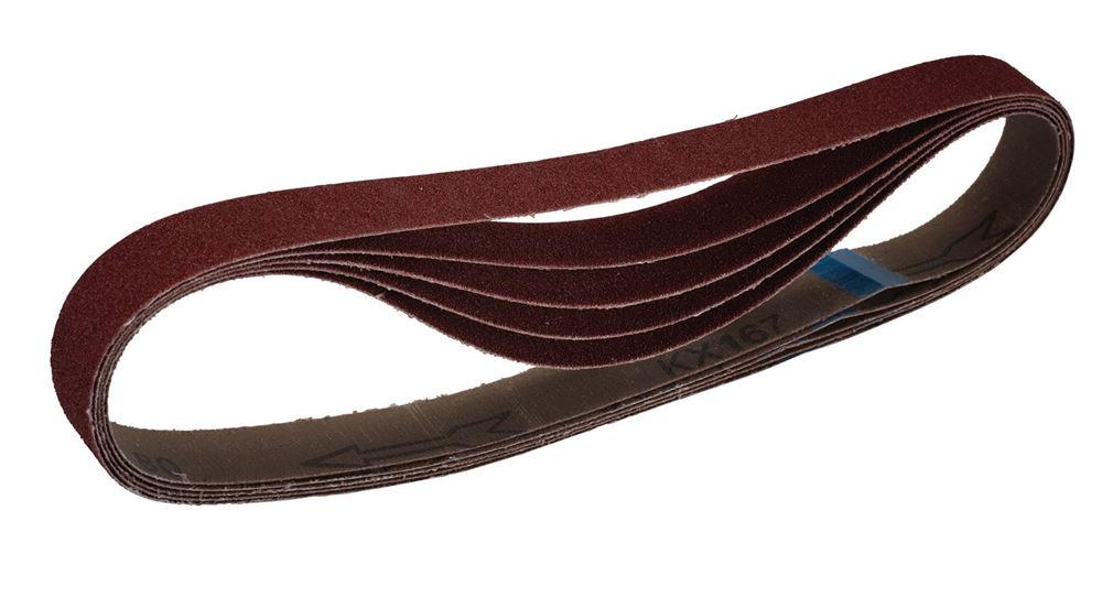 Draper DETAIL SANDING SHEET 240G 8695 08695 Cloth Sanding Belt, 25 x 762mm (Pack of 5)