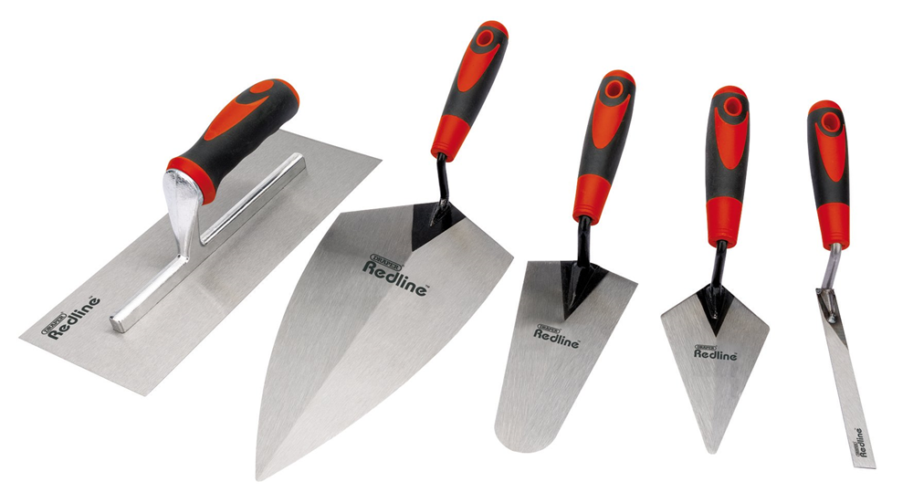 Draper R-L S/G TROWEL SET 5 PIECE 69153 Draper Redline 5PC Trowel Set