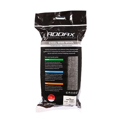 TIMCO Steel Wire Wool - Fine 200g Pack 1