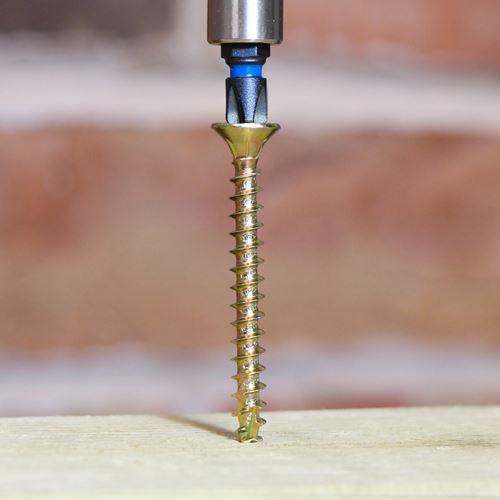 TIMCO C2 Strong-Fix PZ2 CSK ZYP 5.0 x 120 Gold Pack 100