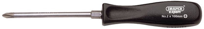 19533 Draper NO.2X100MM C/SLOT S/DRIVER-PKD 939CS Professional Trade DIY Workshop Garage Use