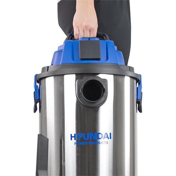 Hyundai HYVI3014 Electric Vacuum Cleaner 30L 19kPa HEPA Wet Dry Vac 1400W 3 in 1 Wet Dry Vacuum Workshop Vac Workshop Wet Dry Vac