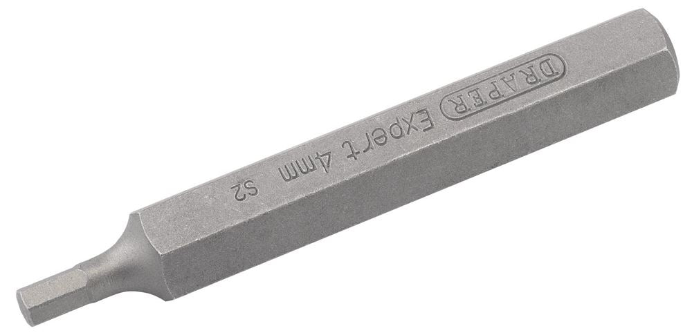 Draper 4MM HEX BIT 10MM HEX X 75MM 33332 Spare 10mm Hex. Insert Bits For Mechanic's Bit Sets