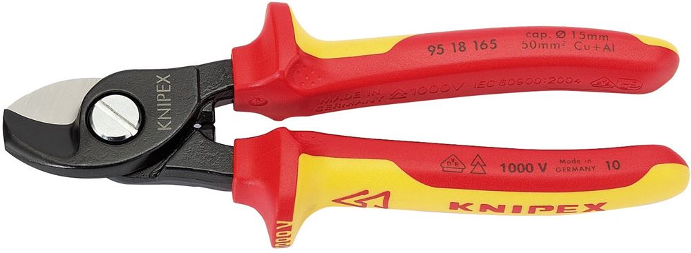 Draper VDE CABLE SHEARS 165MM 32014 VDE Fully Insulated Cable Shears