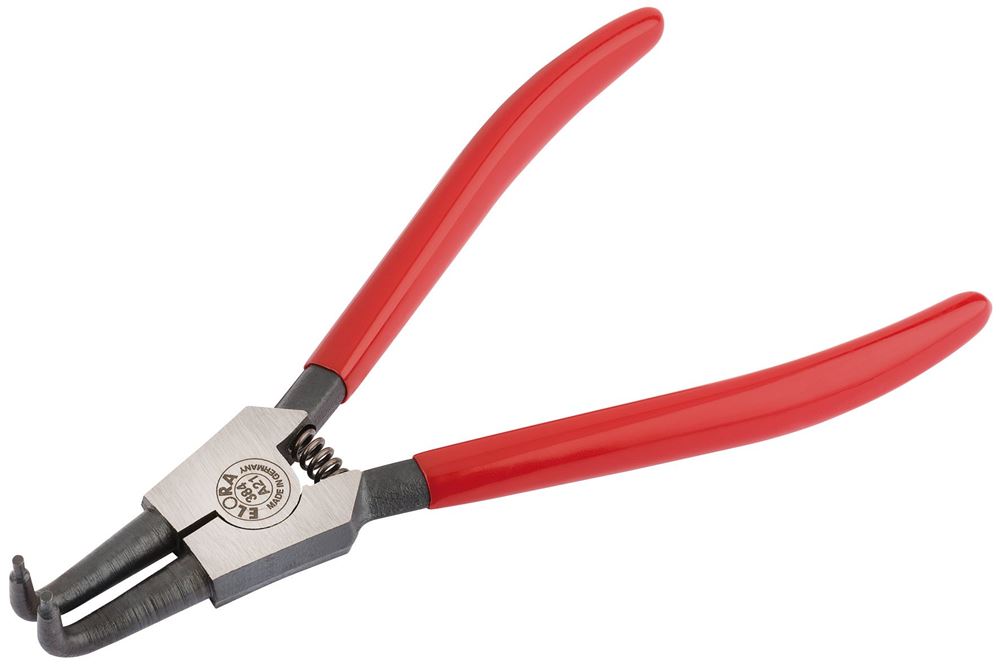 Draper 170MM EXTERN.CIRCLIP PLIER BNT 21299 90Â° Tip External Circlip Pliers