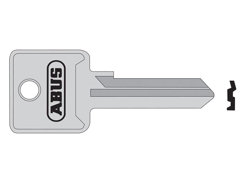 ABUS 02698 85/70 Left Hand Key Blank