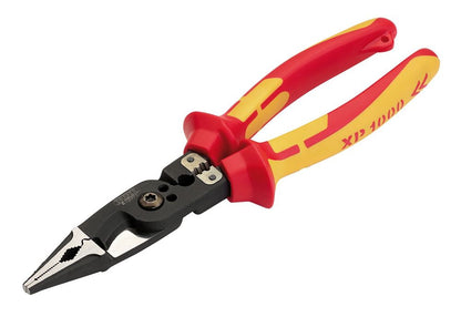 Draper 215MM ELEC. PLIERS (TETHERED) 94605 94605 VDE Tethered 8-in-1 Electricians Pliers, 215mm