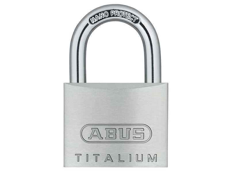 ABUS 56379 64TI/40mm TITALIUM� Padlock Triple Pack