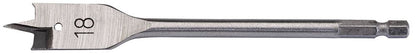 Draper 18.0MM FLAT WOOD BIT 41511 Metric Flat Wood Bits