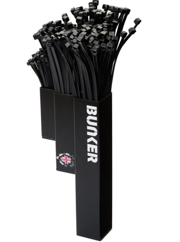 BUNKER  Magnetic Cable Tie Holder (300 Piece)