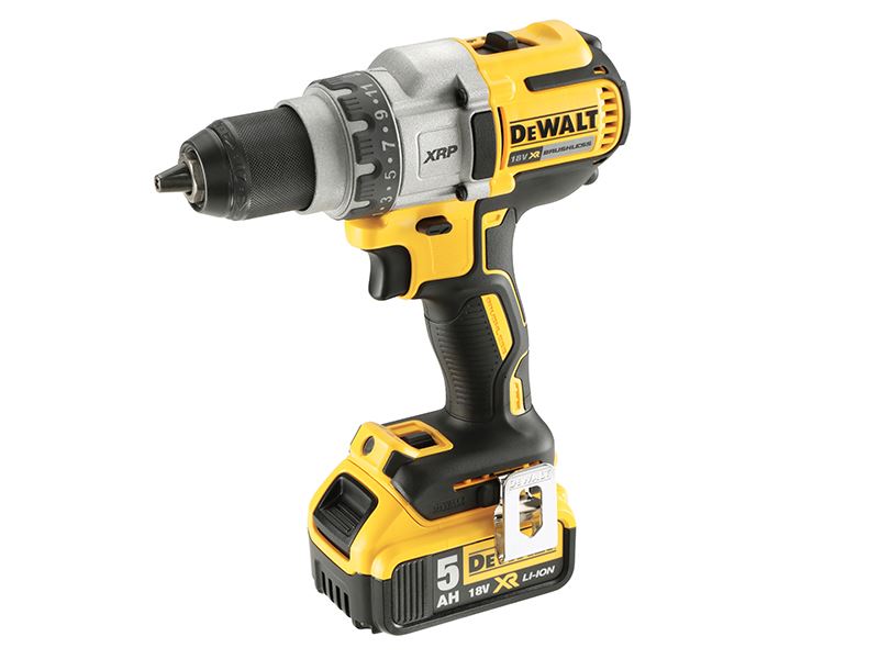 DeWalt DCD991P2-GB DCD991P2 Brushless 3 Speed Drill Driver 18V 2 x 5.0Ah Li-ion