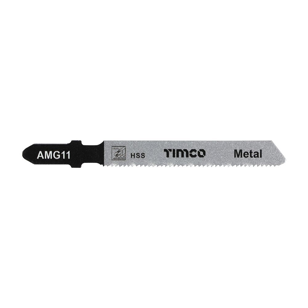 TIMCO Jigsaw Blade for Metal T118A Pack 5