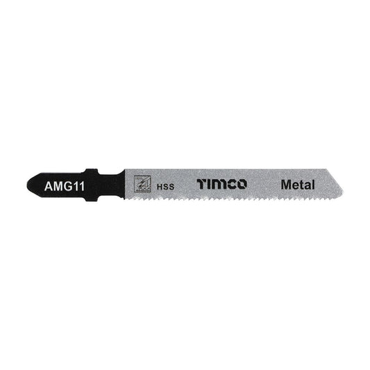 TIMCO Jigsaw Blade for Metal T118A Pack 5