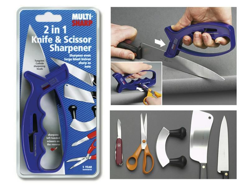 Multi-Sharp� MS1901E Multi-Sharp� 2-in-1 Knife & Scissor Sharpener