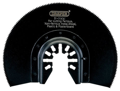 Draper OMT BIM CUTTING BLADE - 88MM 70457 70457 Oscillating Multi-Tool Accessories