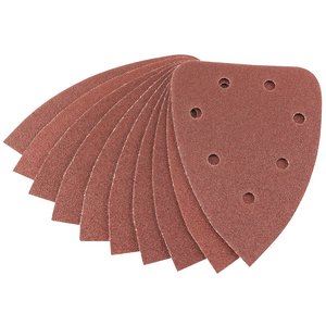 92329 Draper Aluminium Oxide Sanding Sheets, 141 x 141 x 98mm, 80 Grit APT253 Professional Trade DIY Workshop Garage Use