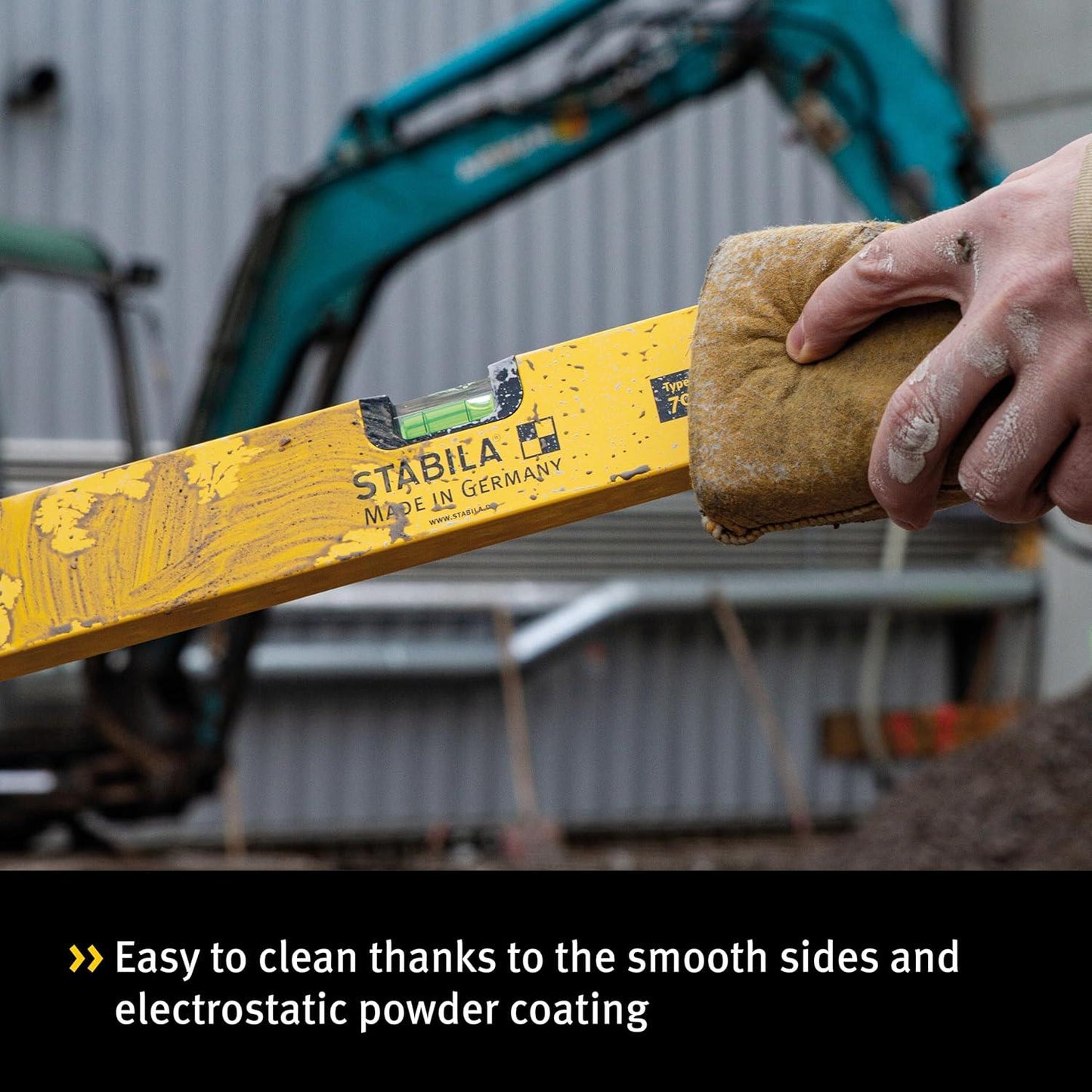 Stabila 70-90 Spirit Level 90cm 2 Vial Single Plumb 02287 Alu Box Beam HD Trade