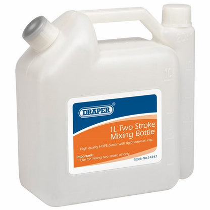 Draper 2 STROKE MIXING BOTTLE 14447 1L Two Stroke Mixing Bottle