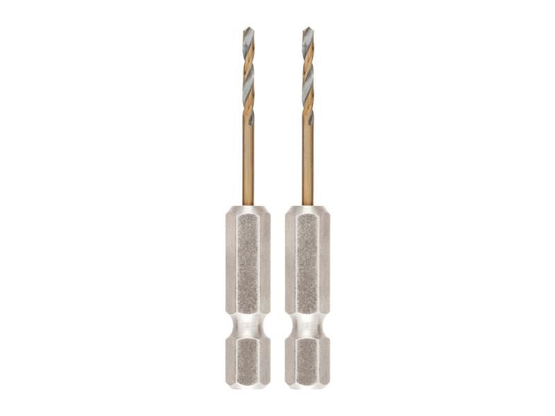 DeWalt BLACK&GOLD Hex HSS-G Drill Bits (2) 2.0mm