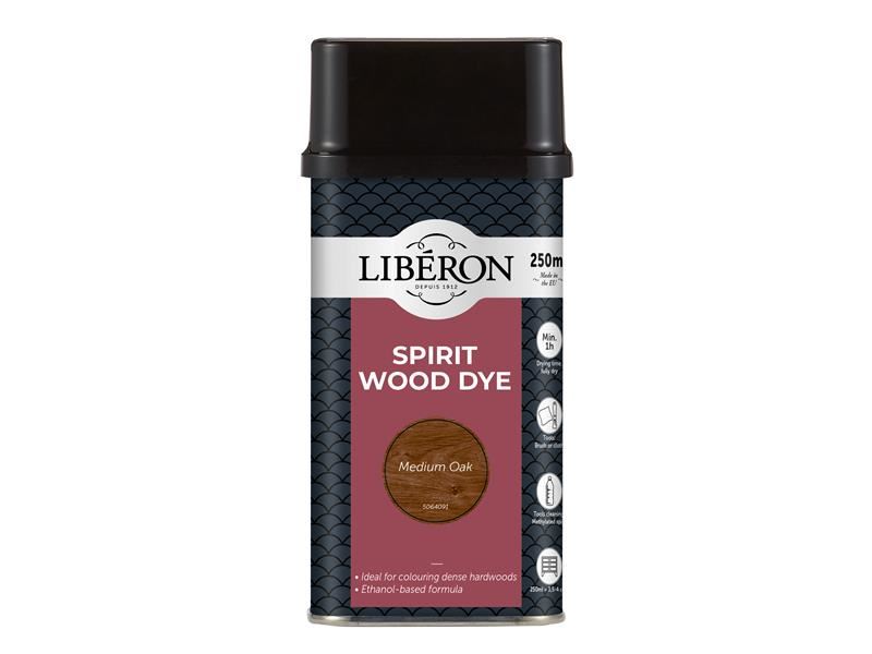 LIB Spirit Wood Dye Medium Oak 250ml