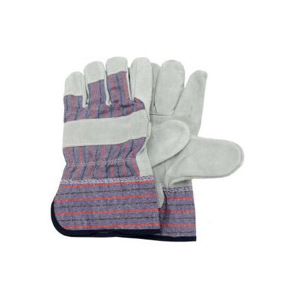 Yuzet Premium Leather Rigger Gloves Work Gardening Safety Durable Grip Gloves