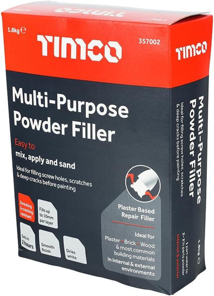 TIMCO M.Purpose Powder Filler nan 1.8kg Pack 1.0
