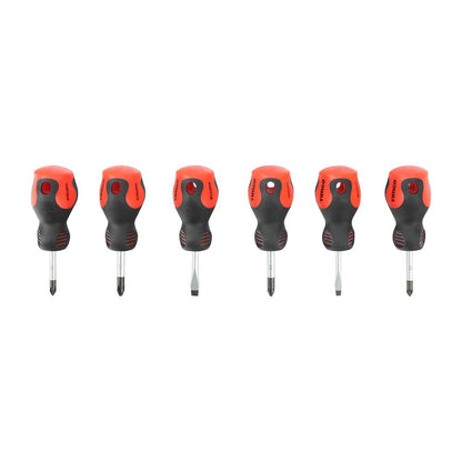 TIMCO Stubby Screwdriver Set 6 Pieces Pack 1