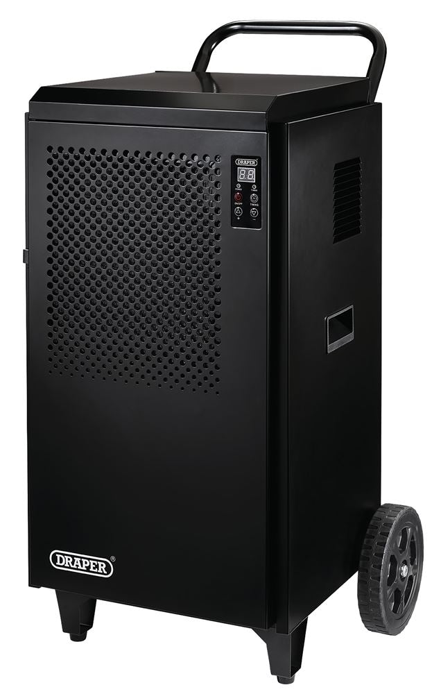 Draper INDUSTRIAL DEHUMIDIFIER 70LTR 12500 12500 230V Industrial Dehumidifier, 1300W, 70L